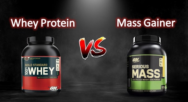 So sánh Whey Protein và Mass Gainer